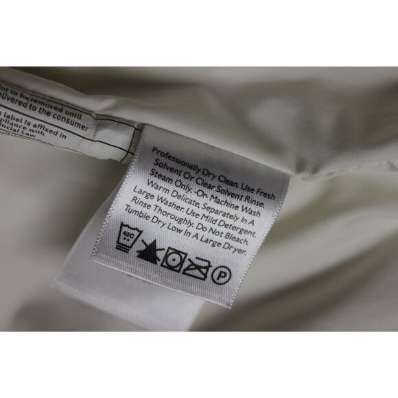 Eddie Bauer women's ivory full zip premium goose down filled puffer jacket 2X - Picture 15 of 16